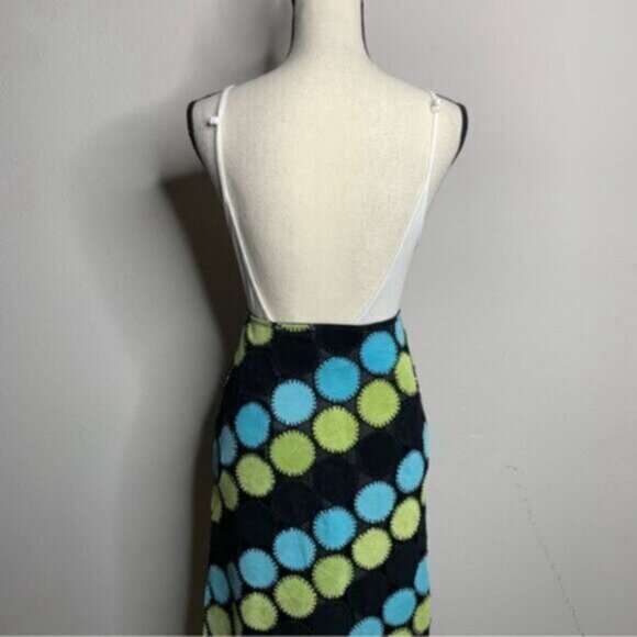 Metro style Vintage Leather Midi Skirt - Picture 6 of 12